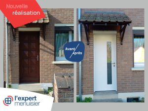 Porte alu isolante pas chère