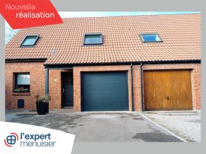 Porte de garage motorisée SECLIN