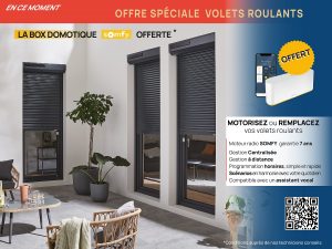 Box domotique Somfy Tahoma offerte