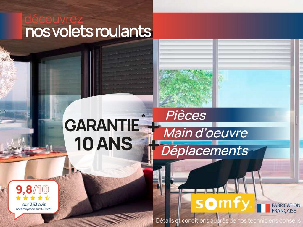 Volets roulants WIZEO Lens